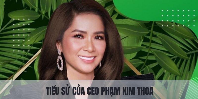 Tiểu sử về nữ CEO trẻ tuổi Phạm Kim Thoa